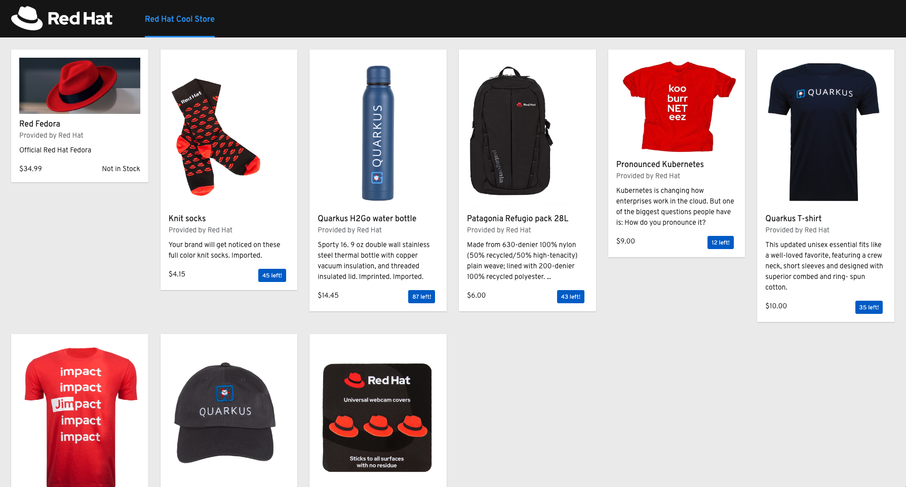 coolstore website